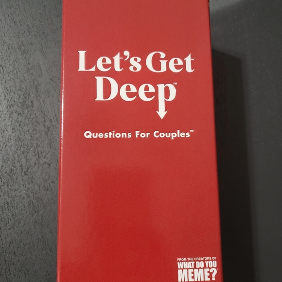 Let's Get Deep adult party game